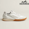 Hermès Jet Sneaker "White" Leather Suede Men Retro Sneakers