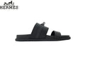 Hermès Empire Series Double Strap Slide Sandals "Black"
