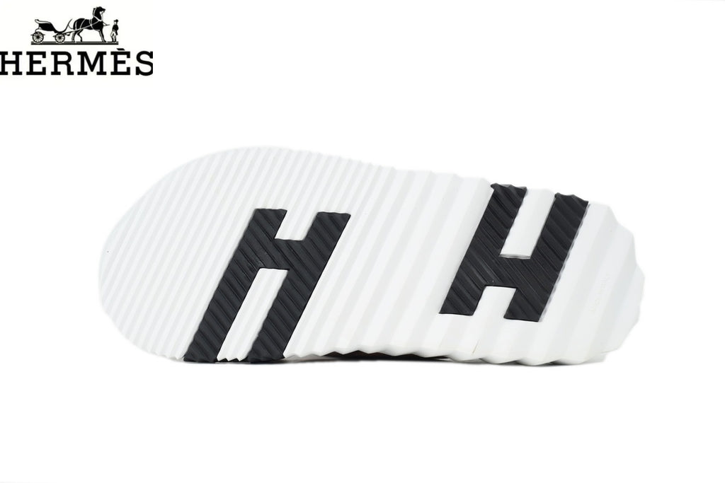 Hermès Cross Strap Thick Sole Men Slide Sandals "Tan"